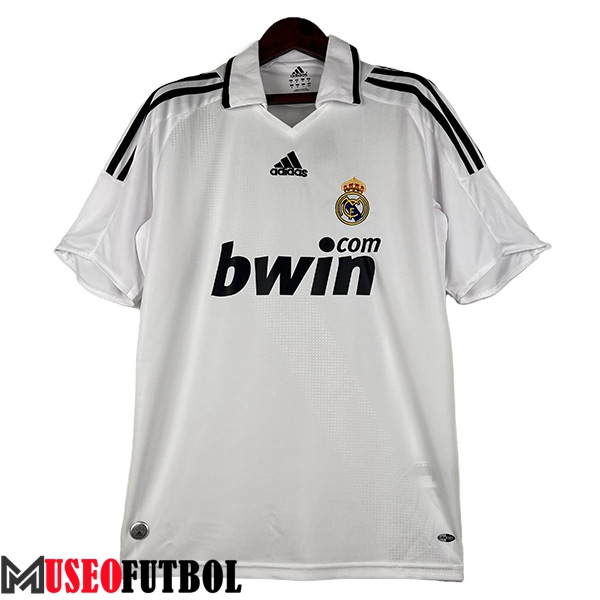 Camisetas De Futbol Real Madrid Retro Primera 2008/2009