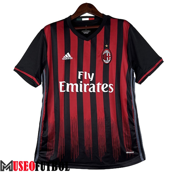 Camisetas De Futbol AC Milan Retro Primera 2016/2017