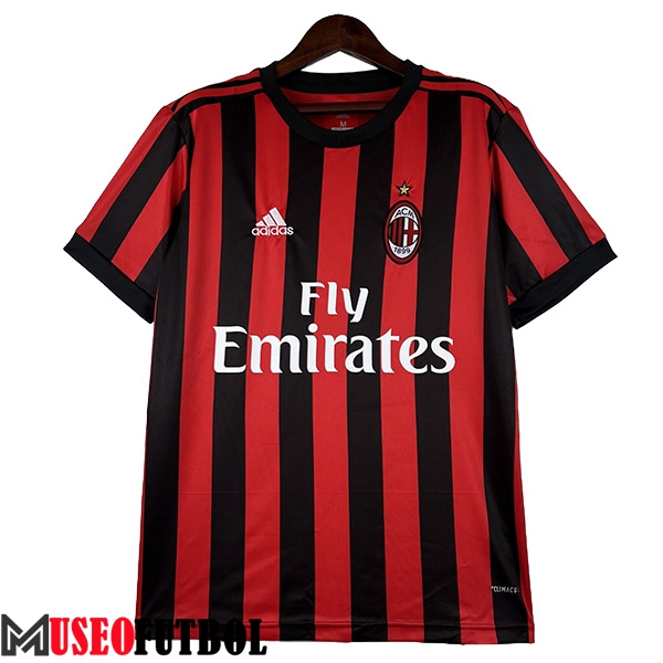 Camisetas De Futbol AC Milan Retro Primera 2017/2018