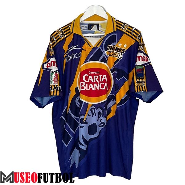 Camisetas De Futbol Tigres UANL Retro Tercera 1997/1998