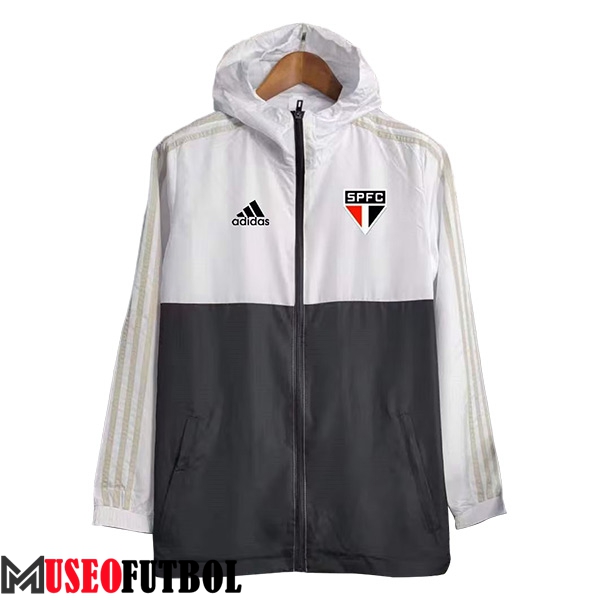 Rompevientos Sao Paulo FC Blanco/Negro 2023/2024