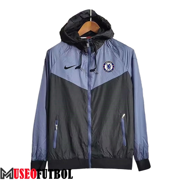 Rompevientos FC Chelsea Gris/Negro 2023/2024