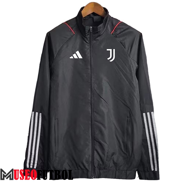 Rompevientos Juventus Negro 2023/2024 -02