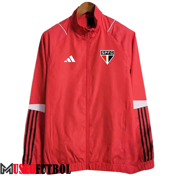 Rompevientos Sao Paulo FC Rojo 2023/2024 -05