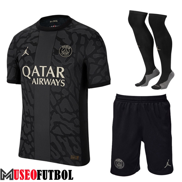 Camisetas Futbol PSG Tercera (Cortos + Calcetines) 2023/2024