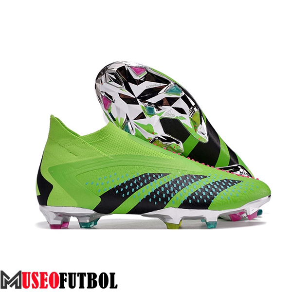 Adidas Botas De Fútbol Predator PREDATOR PREDATOR ACCURACY+ FG BOOTS Negro/Verde