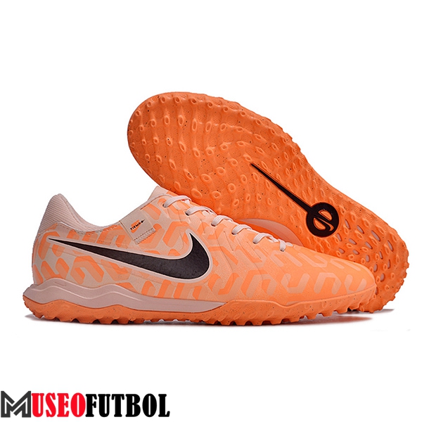 Nike Botas De Fútbol Tiempo Legend X Academy TF Naranja/Negro