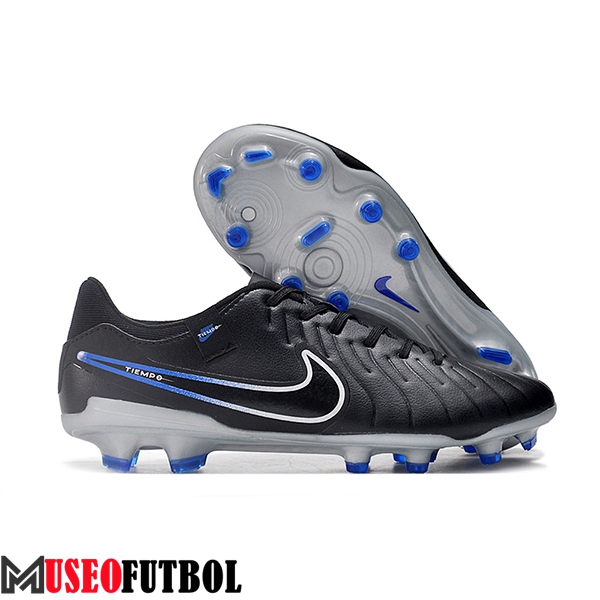 Nike Botas De Fútbol Legend X Academy FG Negro/Azul