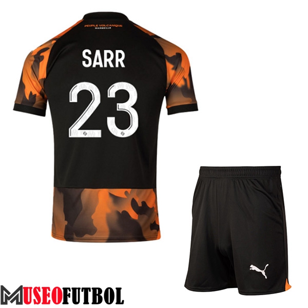 Camisetas De Futbol Marsella (SARR #23) Ninoss 2023/2024 Tercera