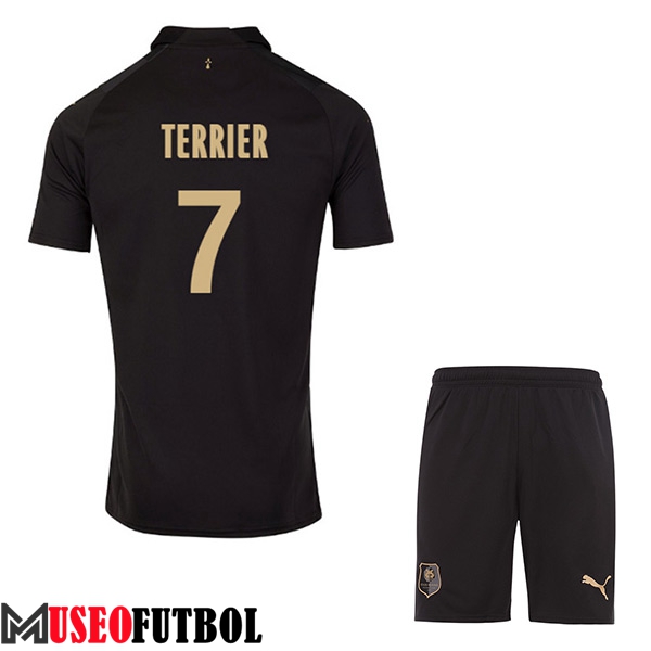 Camisetas De Futbol Stade Rennais (TERRIER #7) Ninoss 2023/2024 Tercera