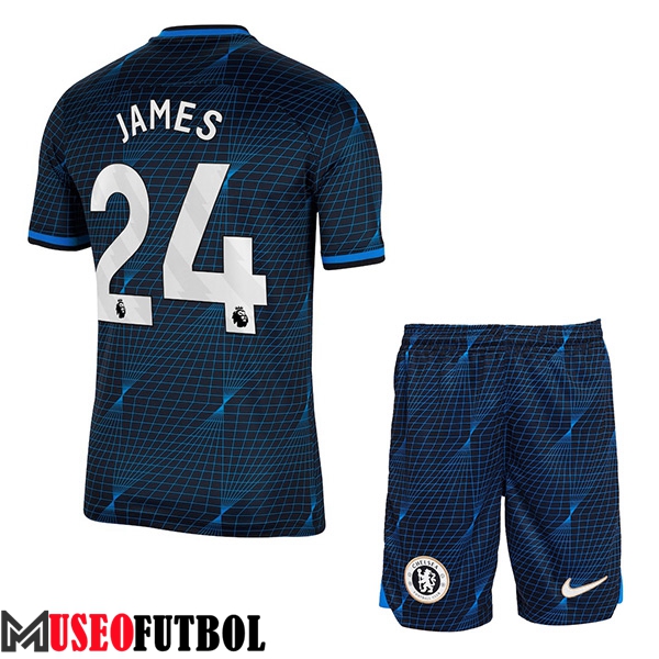 Camisetas De Futbol Chelsea (JAMES #24) Ninoss 2023/2024 Segunda