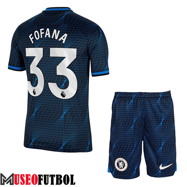 Camisetas De Futbol Chelsea (FOFANA #33) Ninoss 2023/2024 Segunda