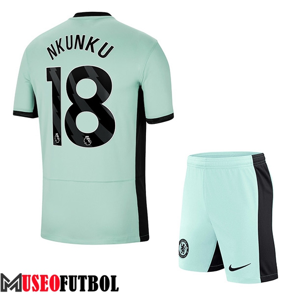 Camisetas De Futbol Chelsea (NKUNKU #18) Ninoss 2023/2024 Tercera