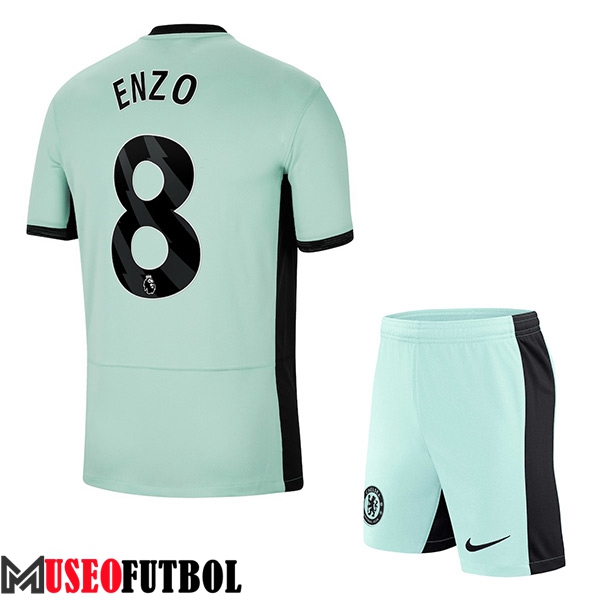 Camisetas De Futbol Chelsea (ENZO #8) Ninoss 2023/2024 Tercera