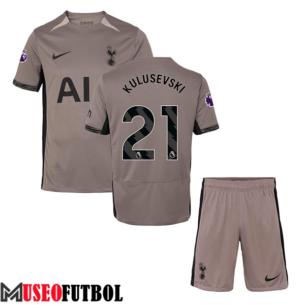 Camisetas De Futbol Tottenham Hotspur (KULUSEVSKI #21) Ninoss 2023/2024 Tercera