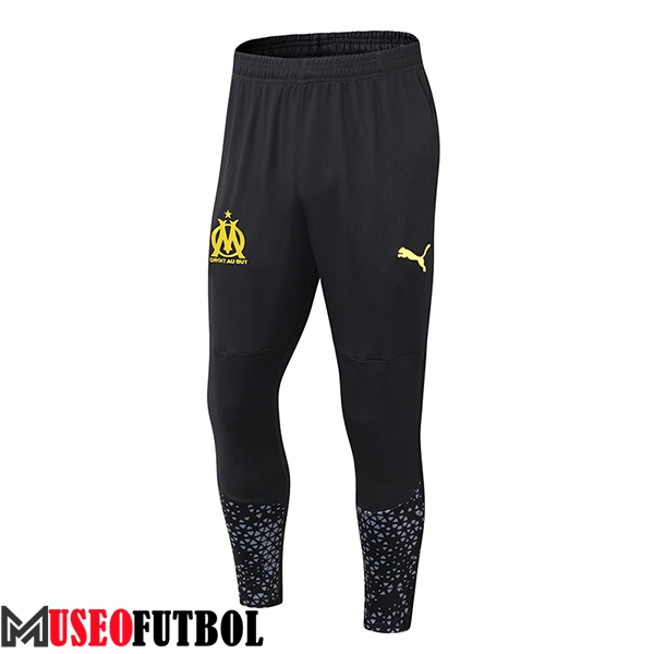 Pantalon Entrenamiento Marsella Negro 2023/2024