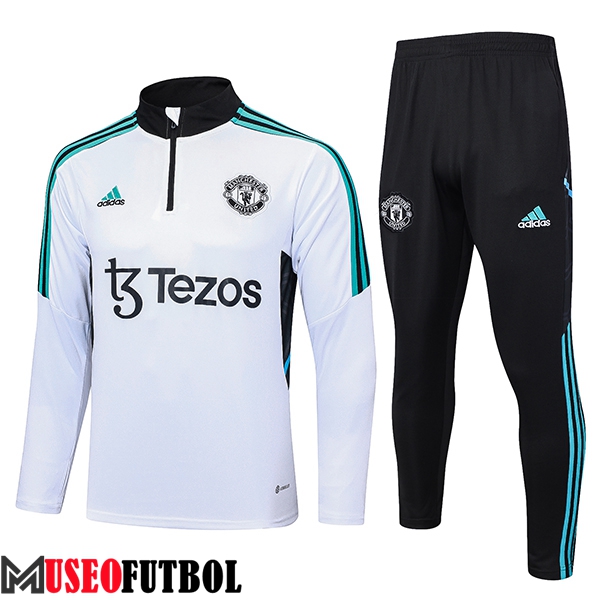 Chandal Equipos De Futbol Manchester United Blanco 2023/2024 -06