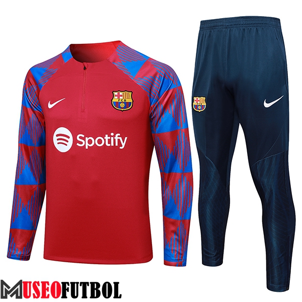 Chandal Equipos De Futbol FC Barcelona Rojo 2023/2024 -02