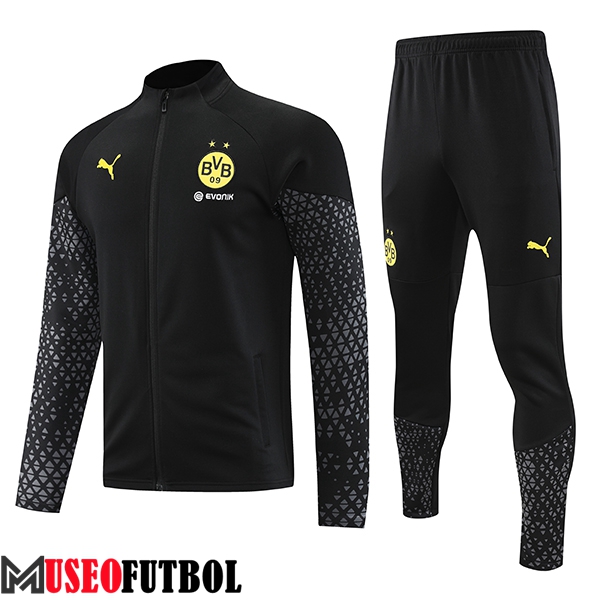 Chandal Equipos De Futbol - Chaqueta Dortmund Negro 2023/2024