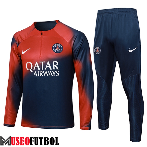 Chandal Equipos De Futbol PSG Rojo/Azul 2023/2024 -02