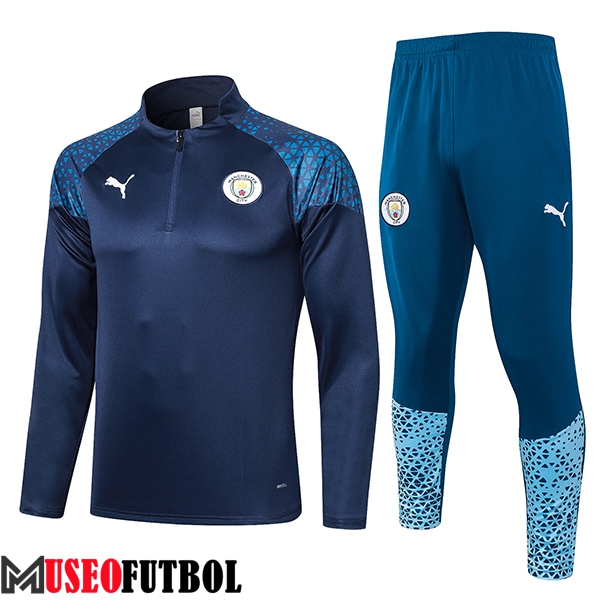 Chandal Equipos De Futbol Manchester City Azul marino 2023/2024 -02