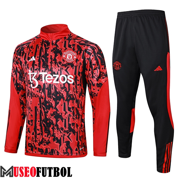 Chandal Equipos De Futbol Manchester United Rojo 2023/2024 -03