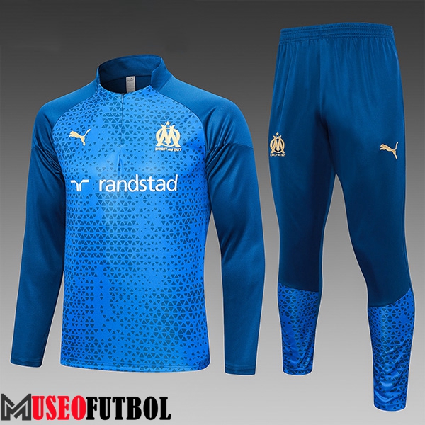 Chandal Equipos De Futbol Marsella Ninos Azul 2023/2024 -02