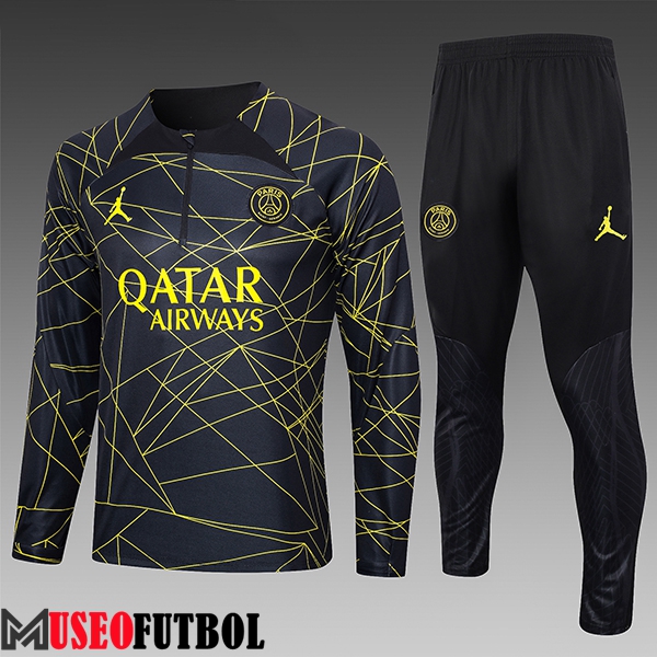 Chandal Equipos De Futbol PSG Ninos Negro 2023/2024 -04