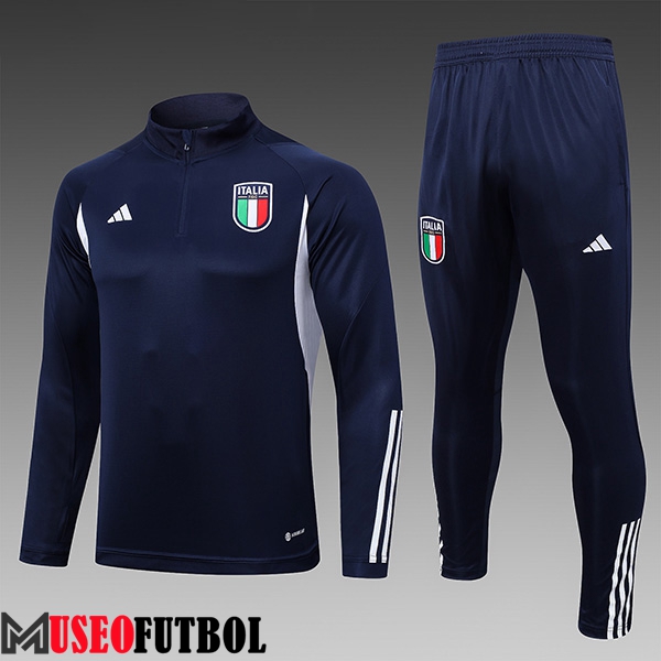 Chandal Equipos De Futbol Italia Ninos Azul marino 2023/2024