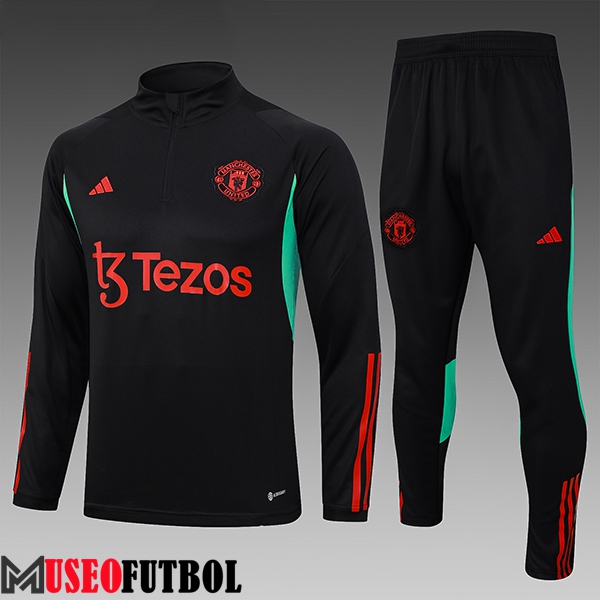 Chandal Equipos De Futbol Manchester United Ninos Negro 2023/2024 -04