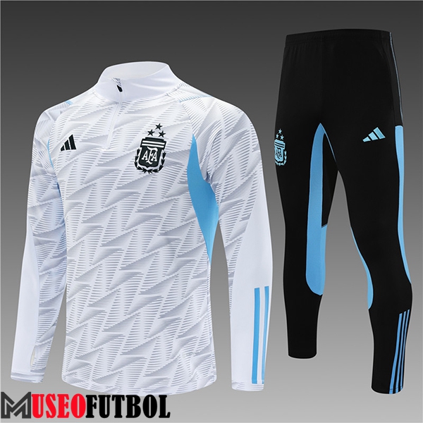 Chandal Equipos De Futbol Argentina Ninos Blanco 2023/2024