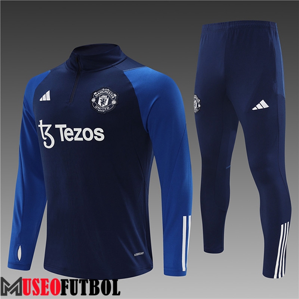 Chandal Equipos De Futbol Manchester United Ninos Azul 2023/2024 -02