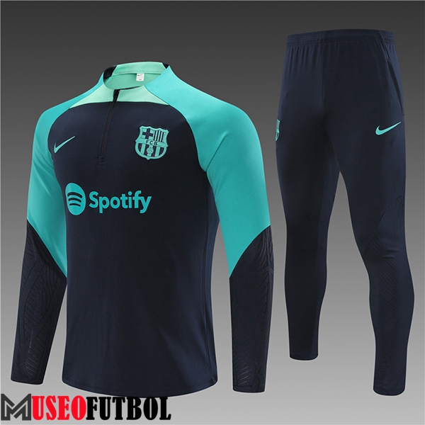 Chandal Equipos De Futbol FC Barcelona Ninos Azul 2023/2024 -03