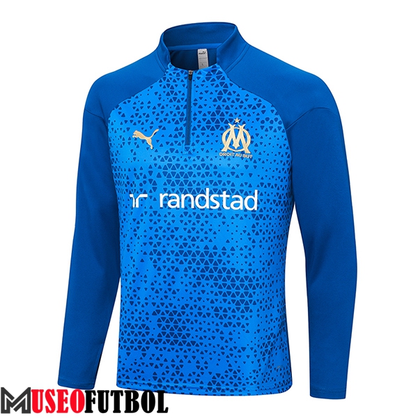 Sudadera De Entrenamiento Marsella Azul 2023/2024