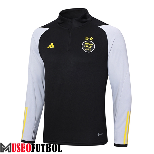 Sudadera De Entrenamiento Algeria Negro 2023/2024 -02