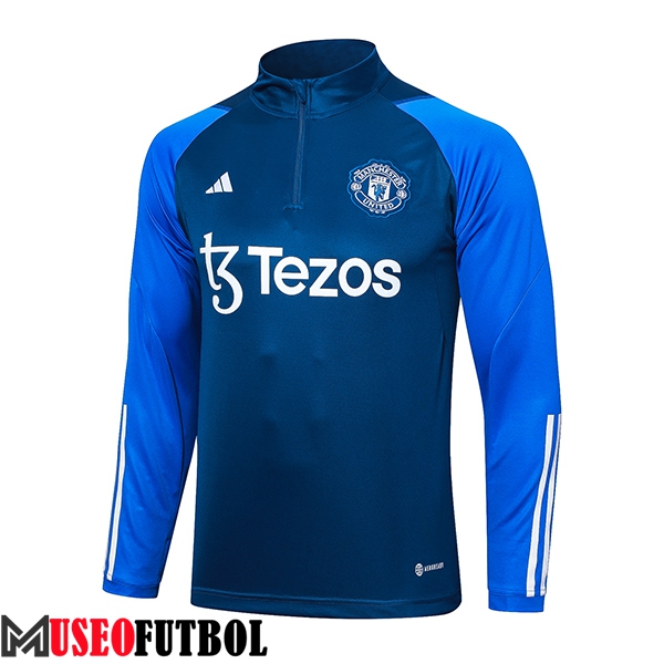 Sudadera De Entrenamiento Manchester United Azul marino 2023/2024