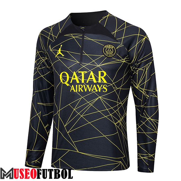 Sudadera De Entrenamiento PSG Negro 2023/2024