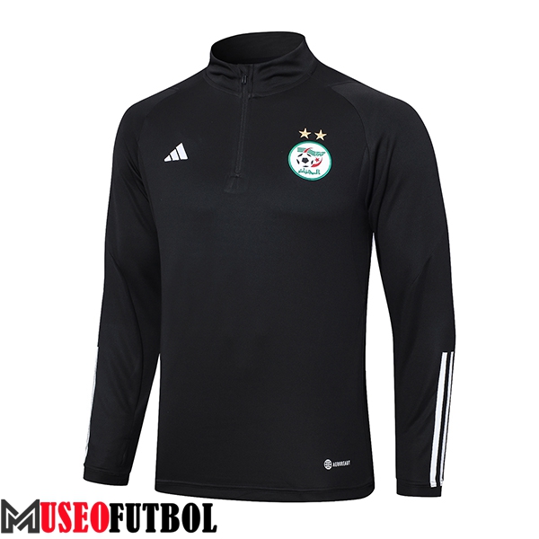 Sudadera De Entrenamiento Algeria Madrid Negro 2023/2024