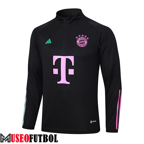 Sudadera De Entrenamiento Bayern Munich Negro 2023/2024 -05