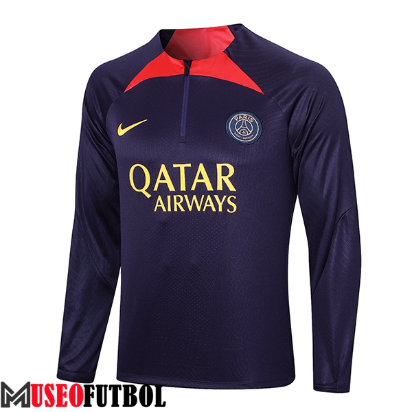 Sudadera De Entrenamiento PSG Violeta 2023/2024 -02