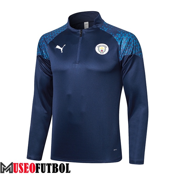 Sudadera De Entrenamiento Manchester City Azul marino 2023/2024