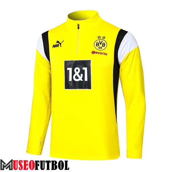 Sudadera De Entrenamiento Dortmund Amarillo 2023/2024 -02