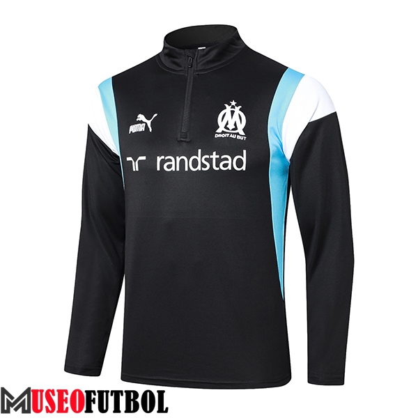 Sudadera De Entrenamiento Marsella Negro 2023/2024 -02