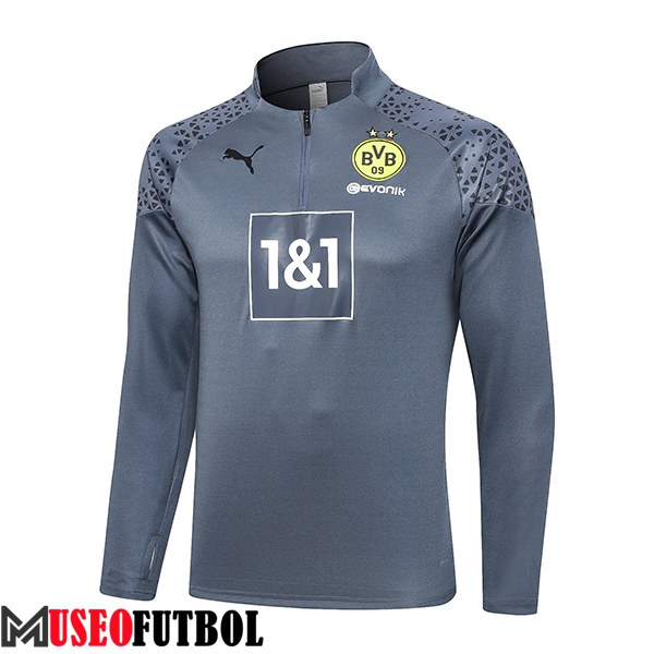 Sudadera De Entrenamiento Dortmund Gris 2023/2024