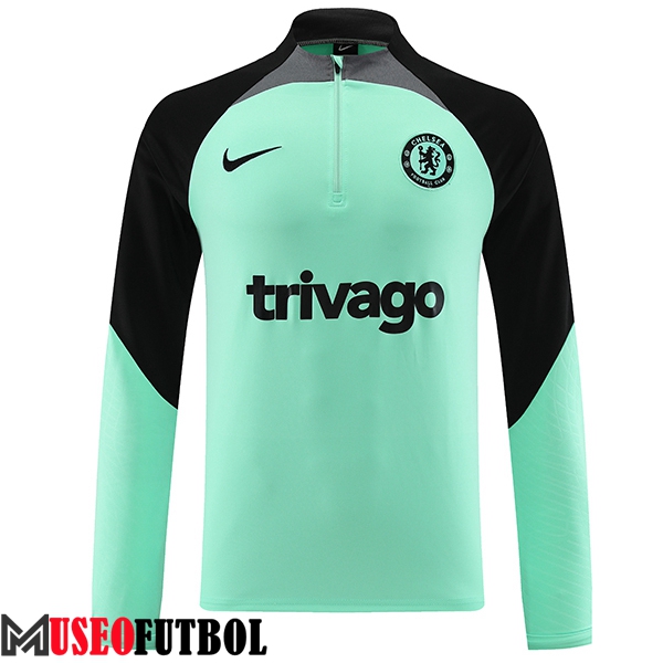 Sudadera De Entrenamiento FC Chelsea Verde 2023/2024