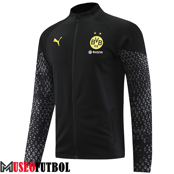 Chaquetas Futbol Dortmund Negro 2023/2024