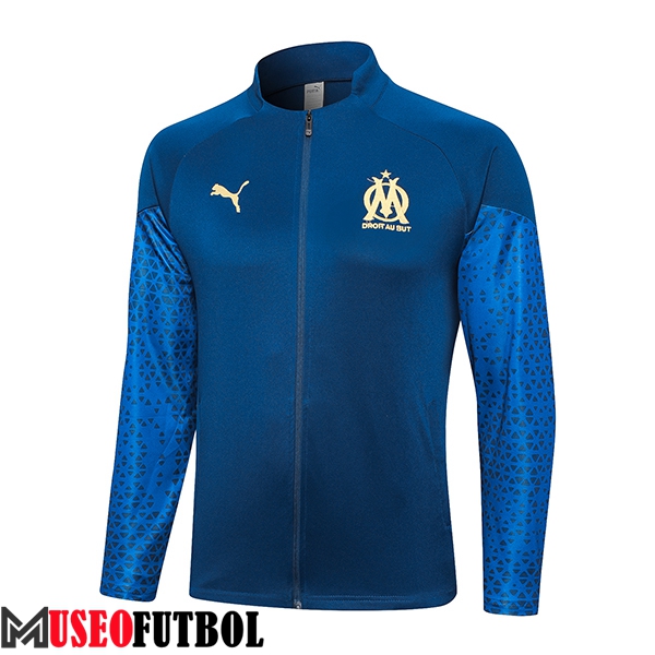 Chaquetas Futbol Marsella Azul 2023/2024