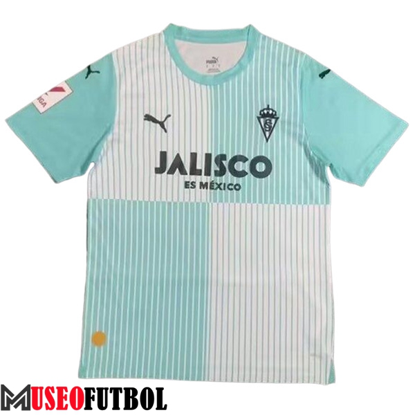 Camisetas De Futbol Sporting Gijon Segunda 2023/2024