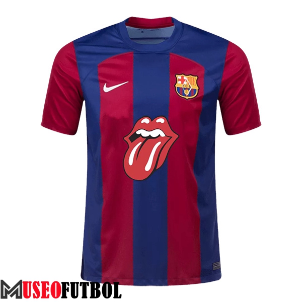 Camisetas De Futbol FC Barcelona x Rolling Stones 2023/2024