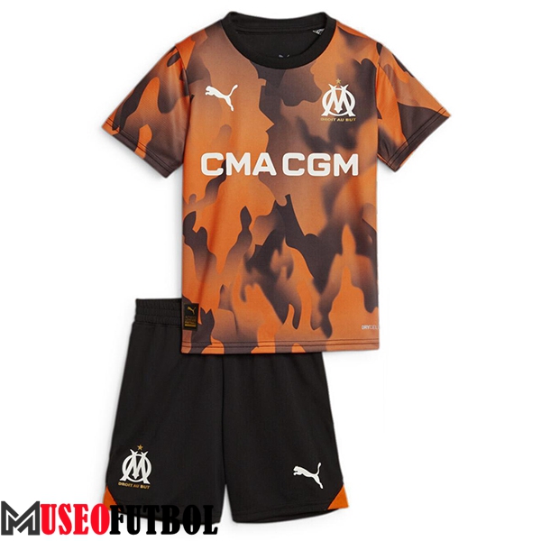 Camisetas De Futbol Marsella Ninos Tercera 2023/2024